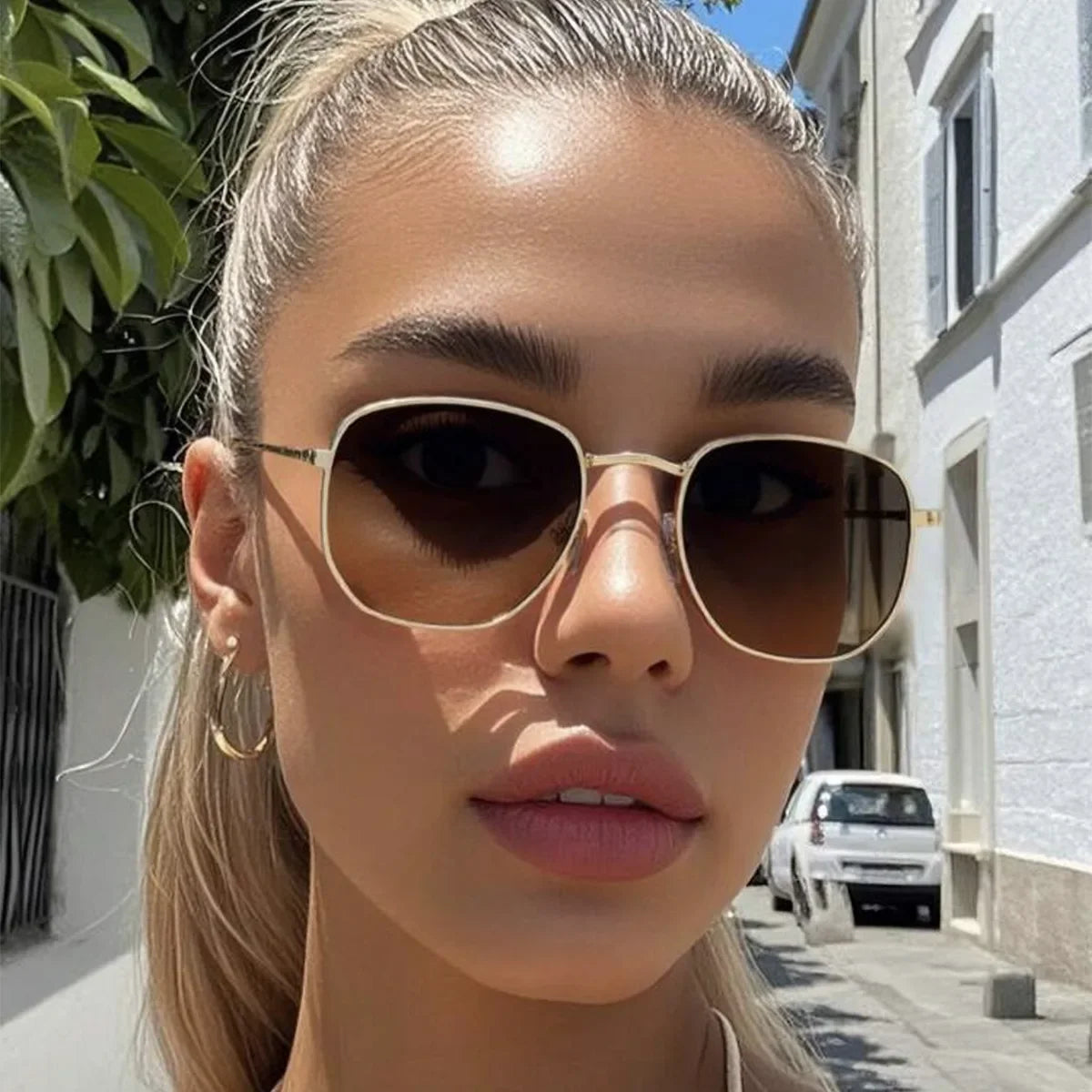 European and American Trendy Small Frame Colorful Sunglasses, Fashion 2026 Glasses