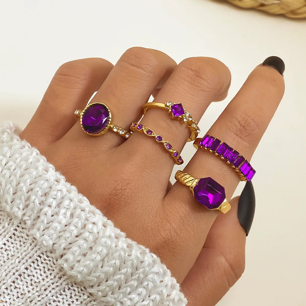 11 Pcs/Set Olive Branch Leaf Rings Set for Women Combination Creative Joint Ring Fashion Party Jewelry Gift