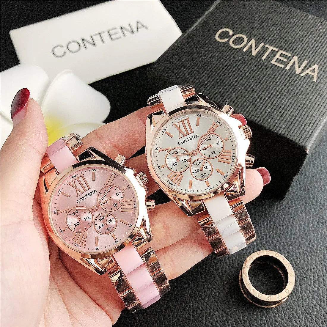 New Women Watches Luxury Stainless Steel Wristwatches Ladies Quartz Watch Fashion Women's Dress Waches Female Clock Reloj Mujer