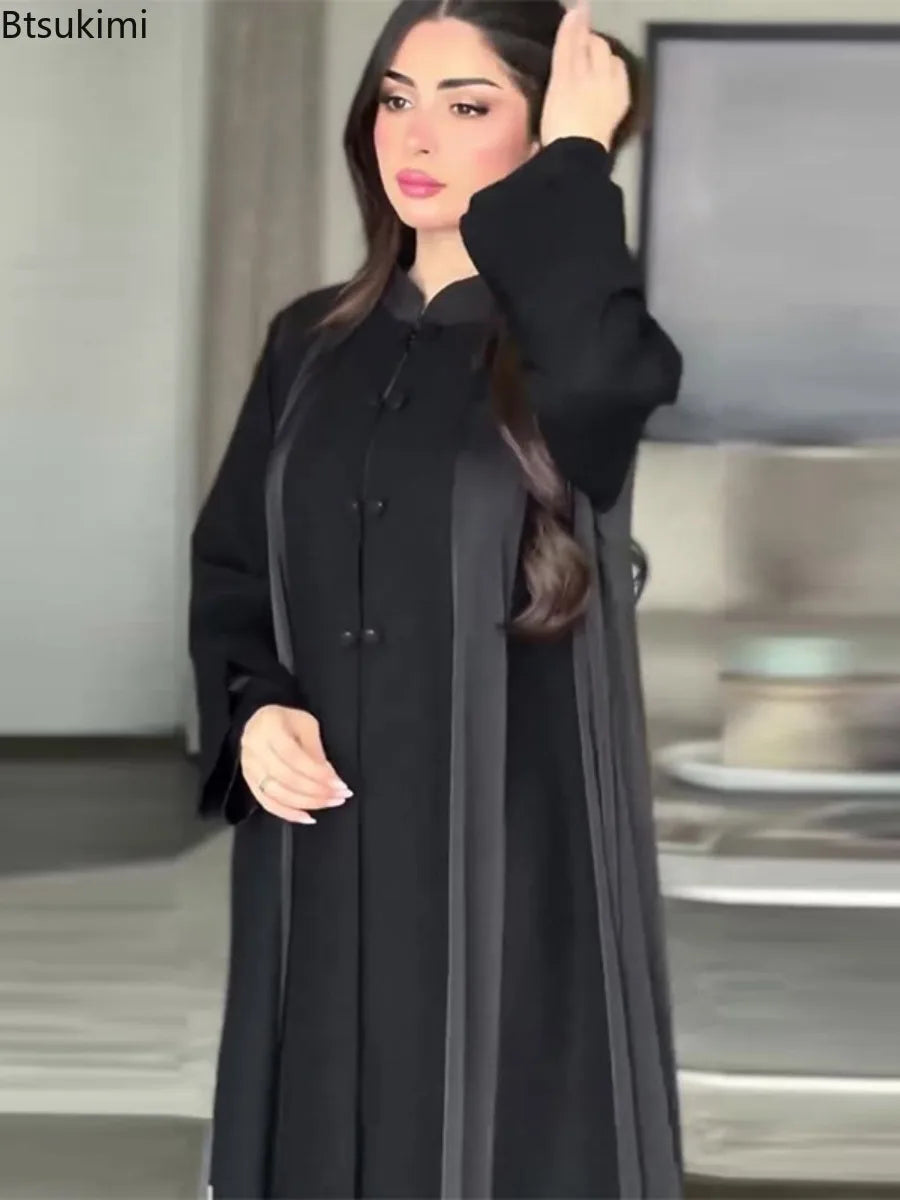 Abaya Women Elegant Vestidos Largos Party Long Dresses