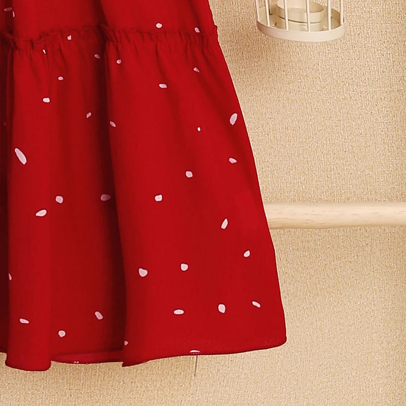 ZARA Summer Girl Clothes Sleeveless Dress Lace Cuff Suspender dress