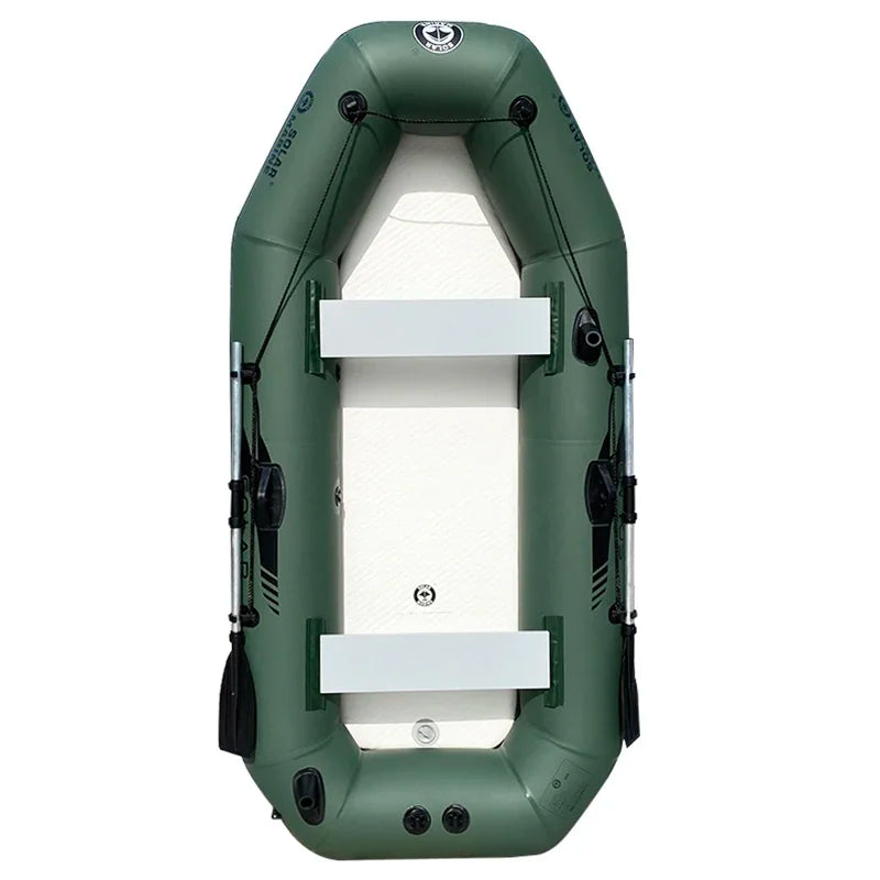 2.6M Thick Inflatable Boat 3 or 4 Person PVC Material Kayak Air Floor Fishing Boat For Outdoor Water Entertainment