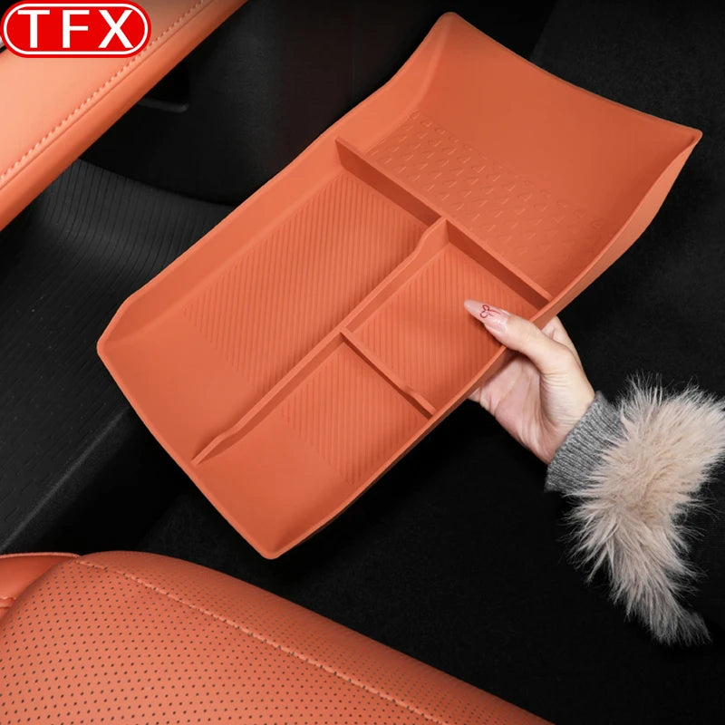 For Changan Deepal S05 2024-2026 Car Styling Central Control Lower Storage Box Partition Storage Box Storage Box Accessories
