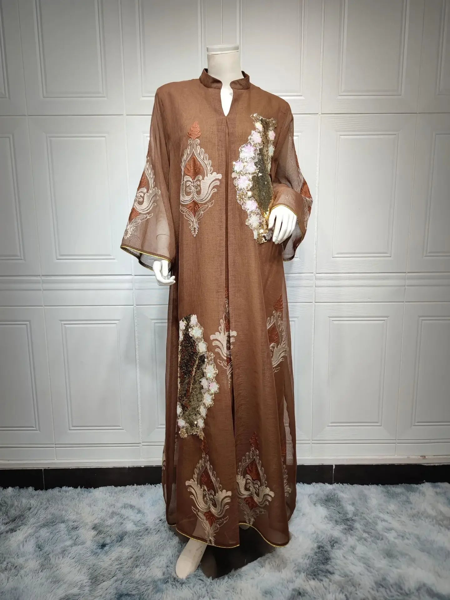 Abaya Dress for Women  Dubai Muslim Moroccan Caftan Party Clothes Eid