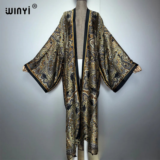 WINYI kimono summer woman clothing dresses