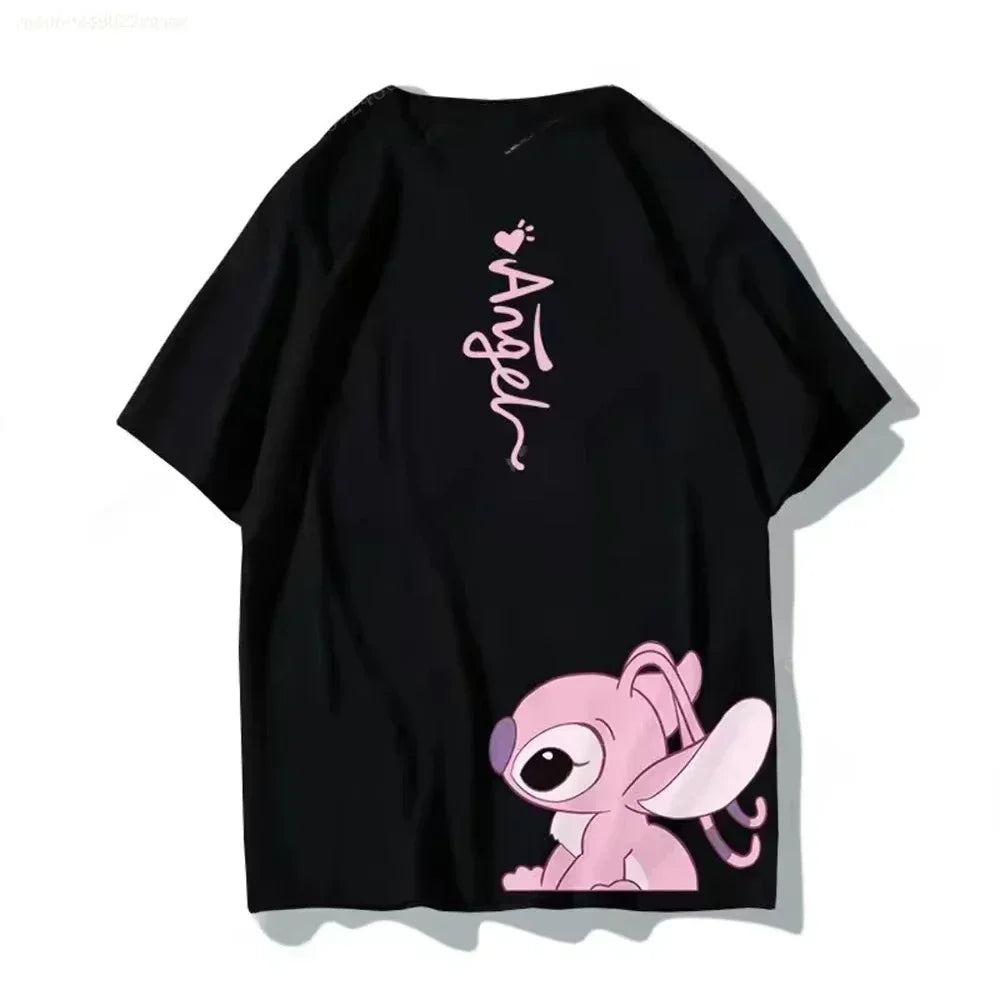 2026 Family Outfits Summer Stitch and Angel Couple Cotton