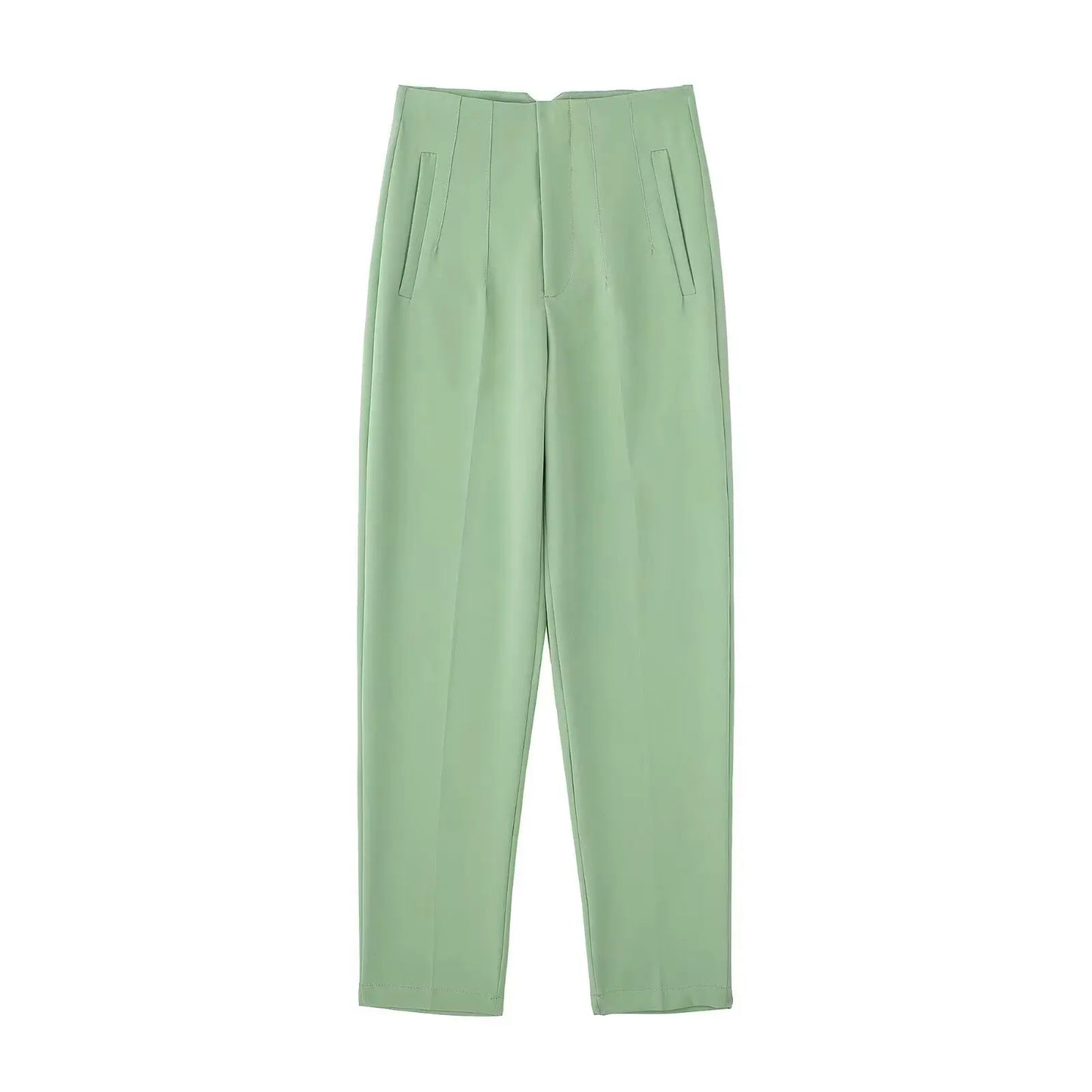 HH Women Elegant Solid Pencil Pants High Waist Pant For Women Casual Streetwear Woman Trousers Office Wear Chic Pant