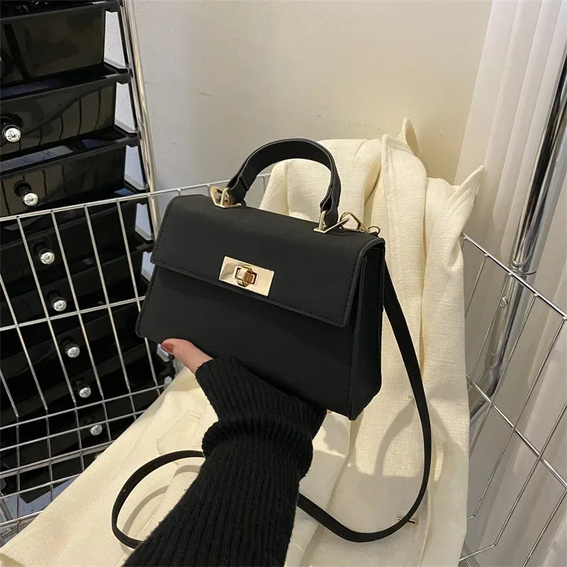Fashion Shoulder Bag Plaid PU Leather Ladies Handbags Designer Crossbody Bags for Women Sac A Main Femme