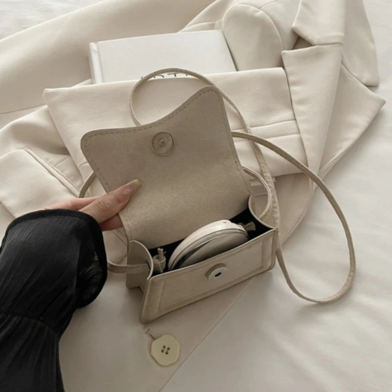 Fashion Mini Crossbody Bag for Women High Quality Small Handbags and Purses Autumn Winter New Trend Women's Shoulder Bag