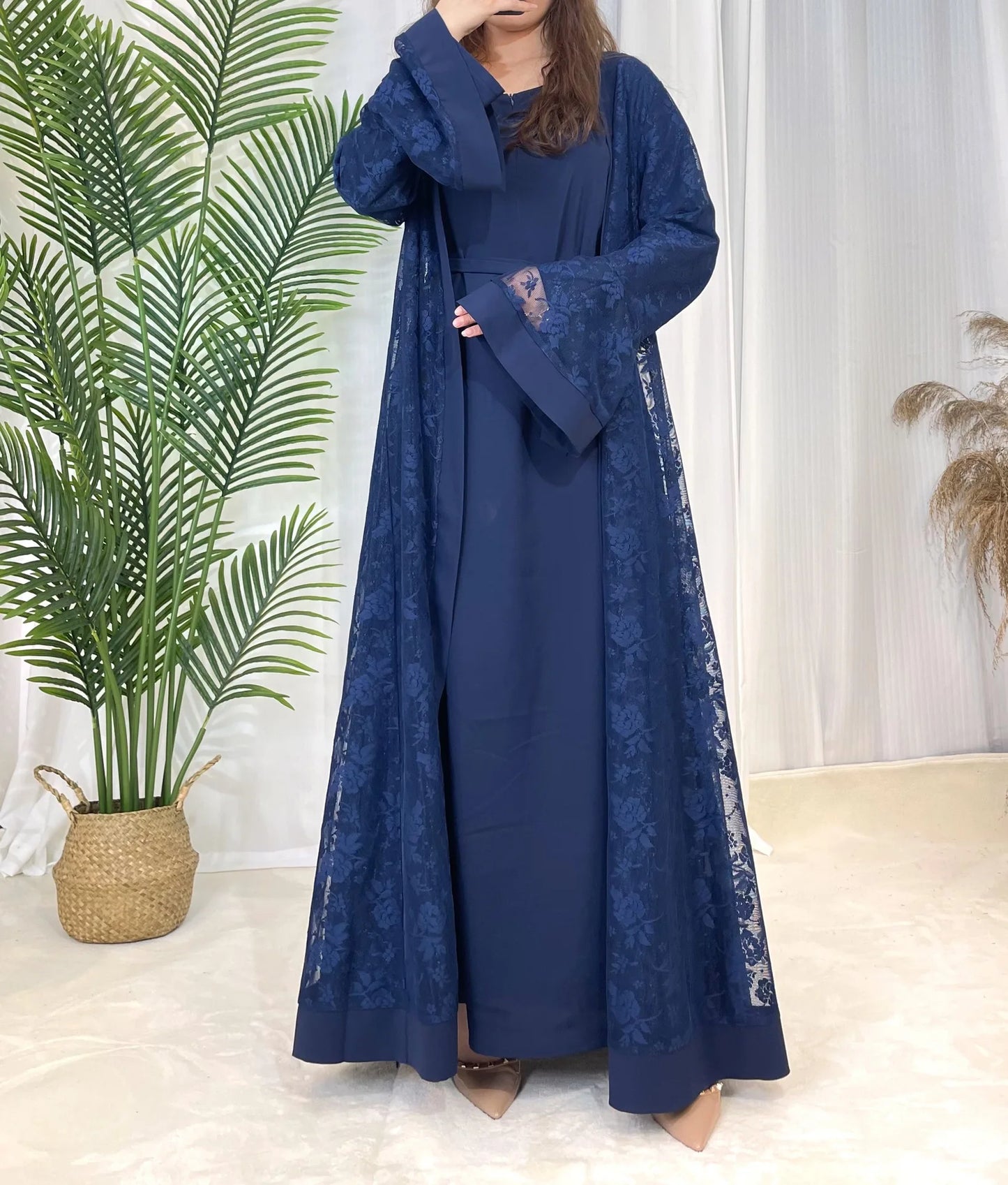 Women's Islamic Traditional Clothing Arab Dress Kaftan Abaya Robe Robe