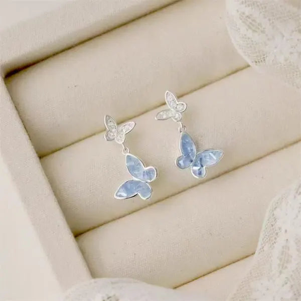 Light Luxury Shiny Zircon Butterfly Bracelet For Women
