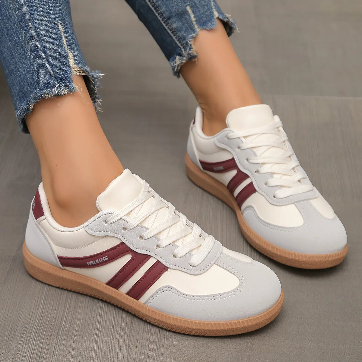 Sneakers  Comfortable Slip on Soft Female in found today