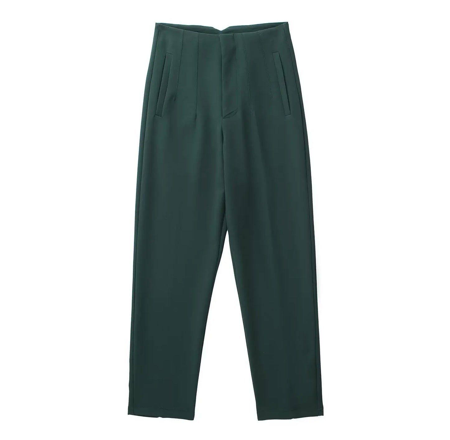 HH Women Elegant Solid Pencil Pants High Waist Pant For Women Casual Streetwear Woman Trousers Office Wear Chic Pant