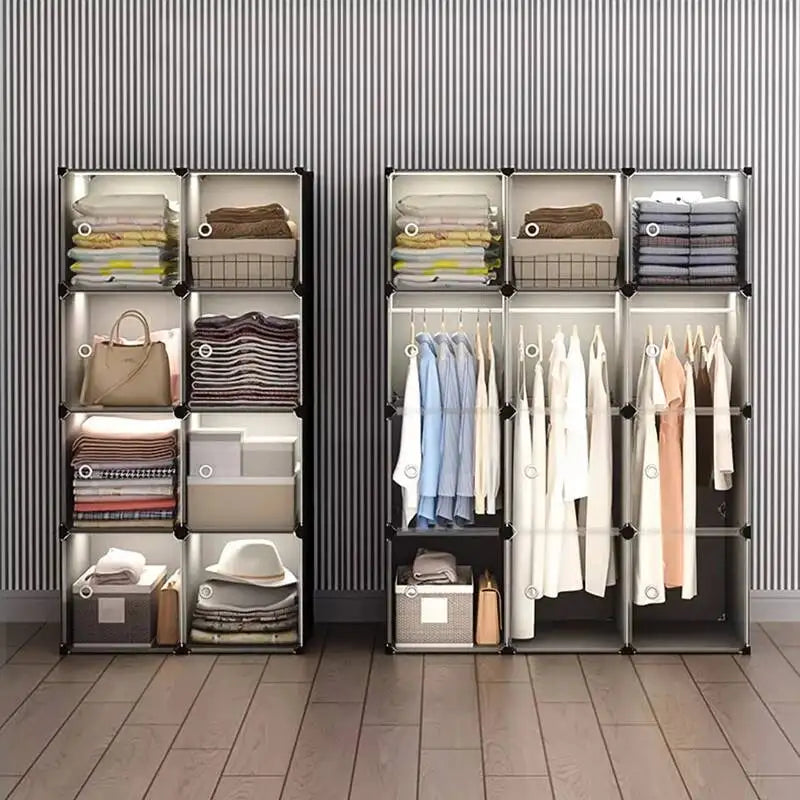 Storage Organizer Closet Simple Cube Door Makeup