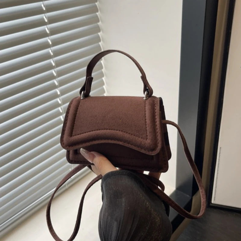 Fashion Mini Crossbody Bag for Women High Quality Small Handbags and Purses Autumn Winter New Trend Women's Shoulder Bag