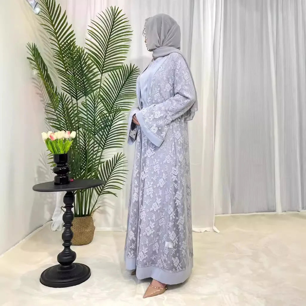 Women's Islamic Traditional Clothing Arab Dress Kaftan Abaya Robe Robe