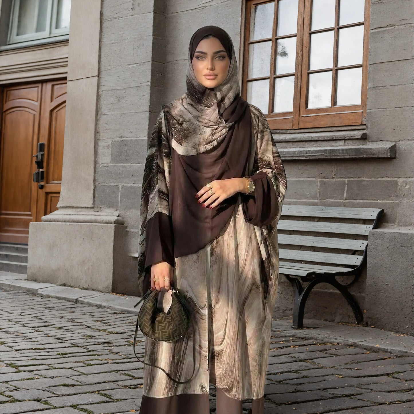 2pcs Set | Muslim Women Casual Open