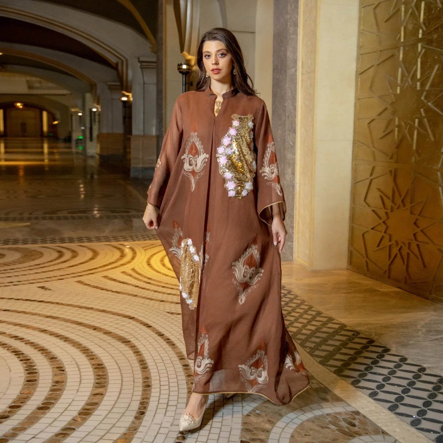 Abaya Dress for Women  Dubai Muslim Moroccan Caftan Party Clothes Eid