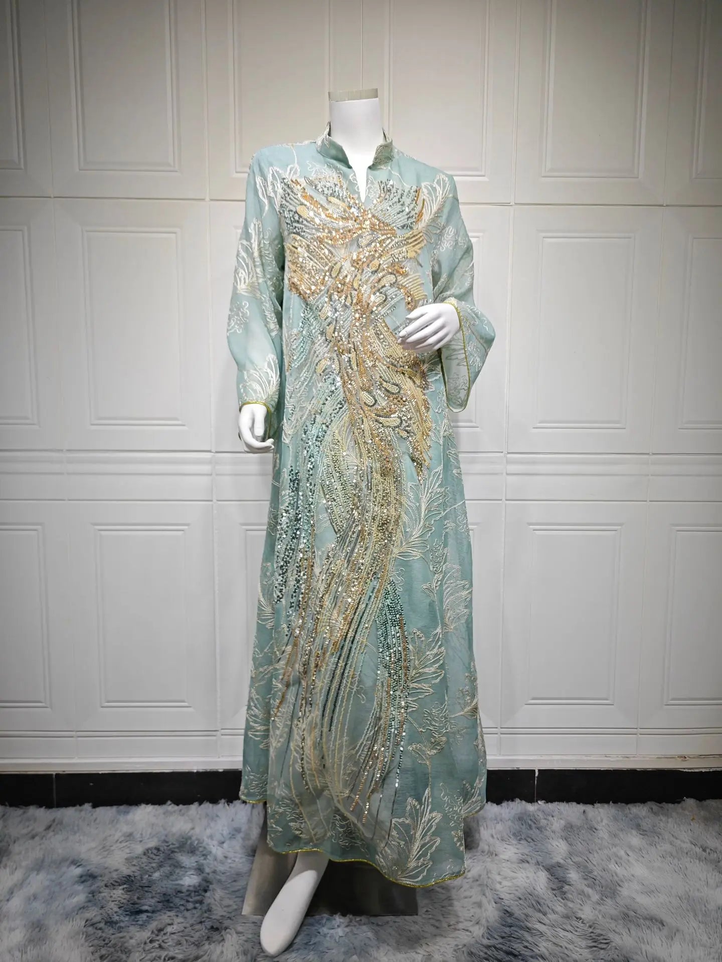 Abaya Dubai Luxury Evening Dress Woman