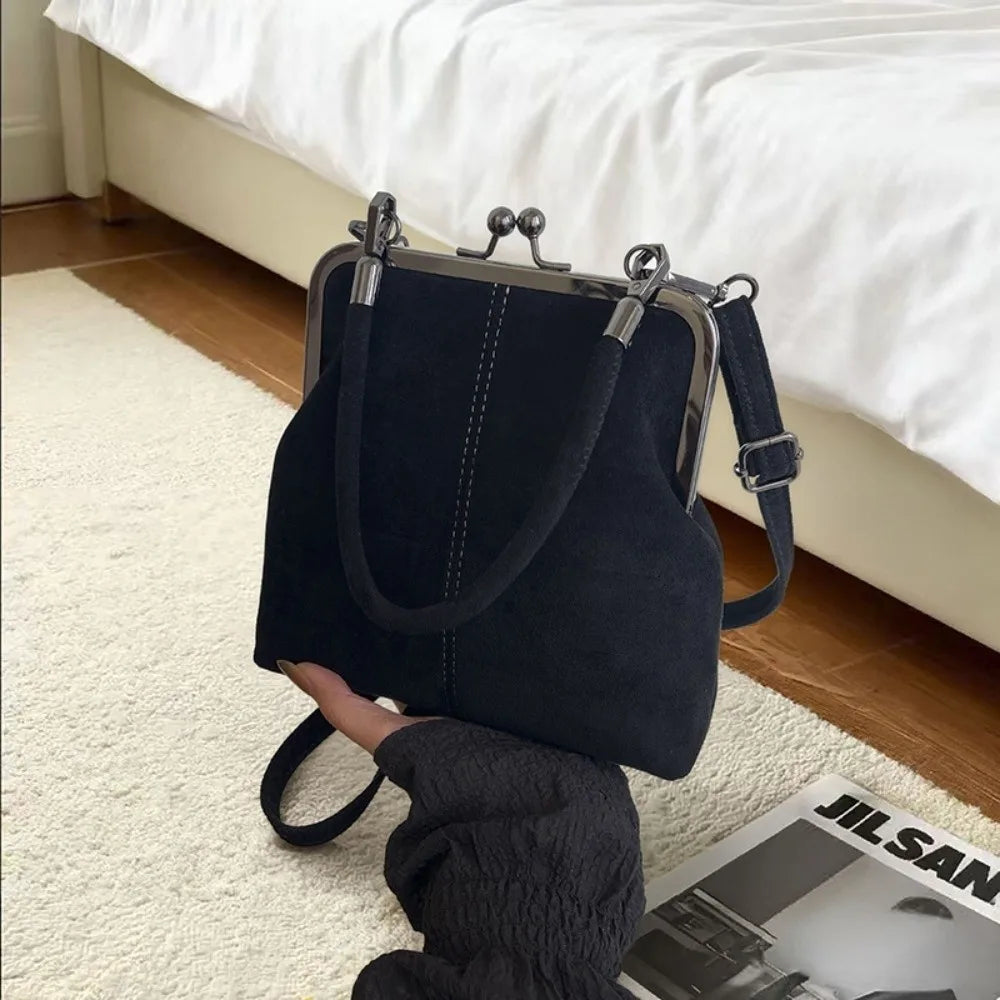 Durable PU Leather Crossbody Bag Versatile Large Capacity Handbag Casual Messenger Bags Women