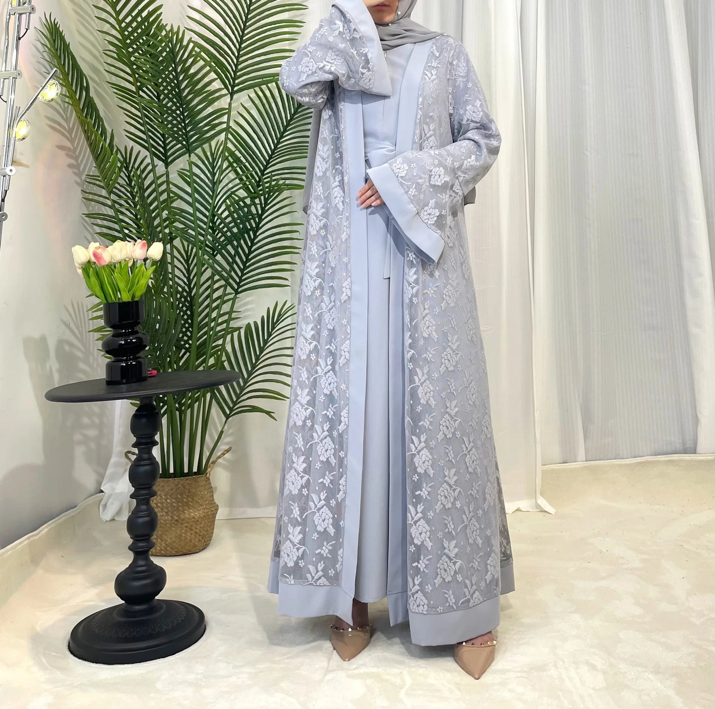Women's Islamic Traditional Clothing Arab Dress Kaftan Abaya Robe Robe