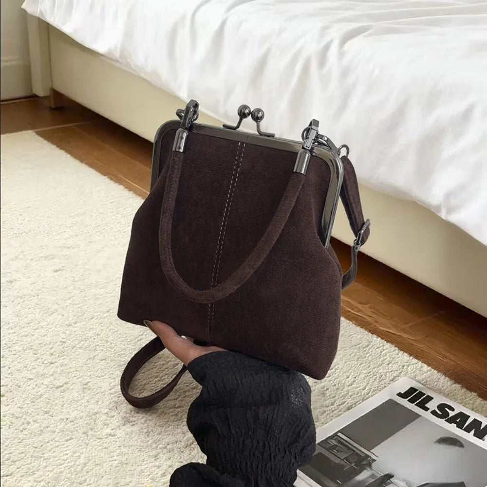 Durable PU Leather Crossbody Bag Versatile Large Capacity Handbag Casual Messenger Bags Women