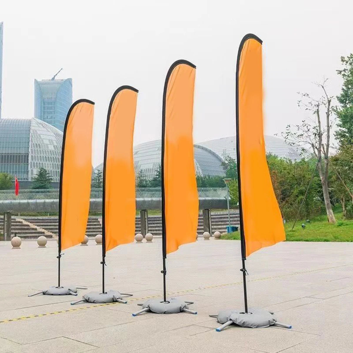 Umbrella Base Round Filling Water Weight Bag Flag Stand Umbrella Filled Holder Parasol Water Injection Bag For Outdoor Leisure