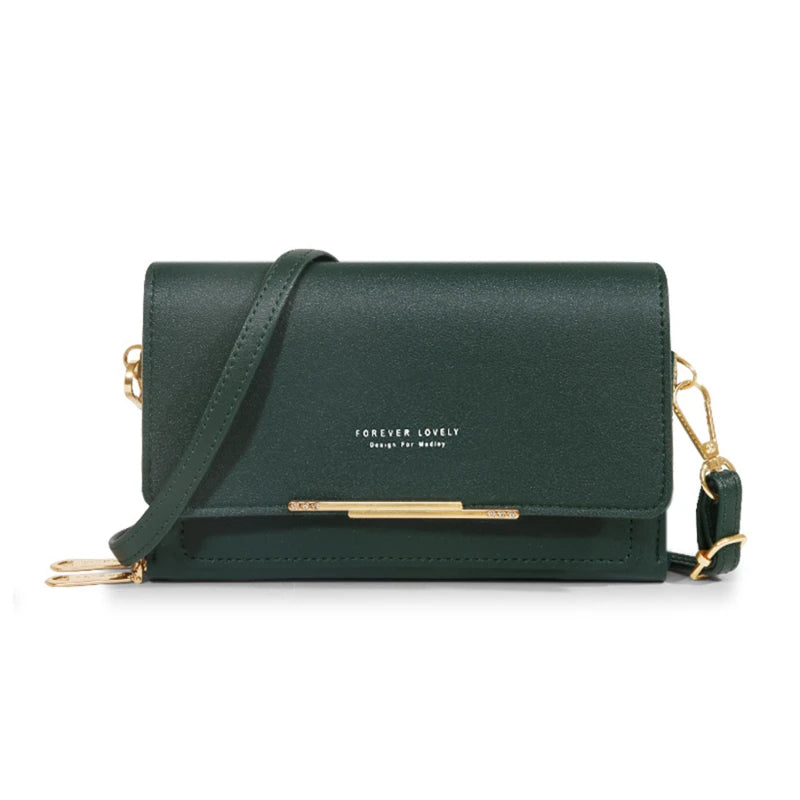 Women's Wallet  Handbag Multi Card Large Capacity Casual Shoulder Bag Mobile Phone Packet Fashion New Style