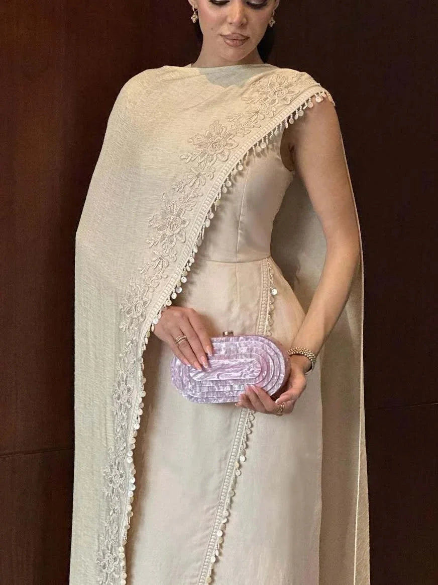 Women  Party Dresses Arab Long Robe Dubai Kaftan 2026