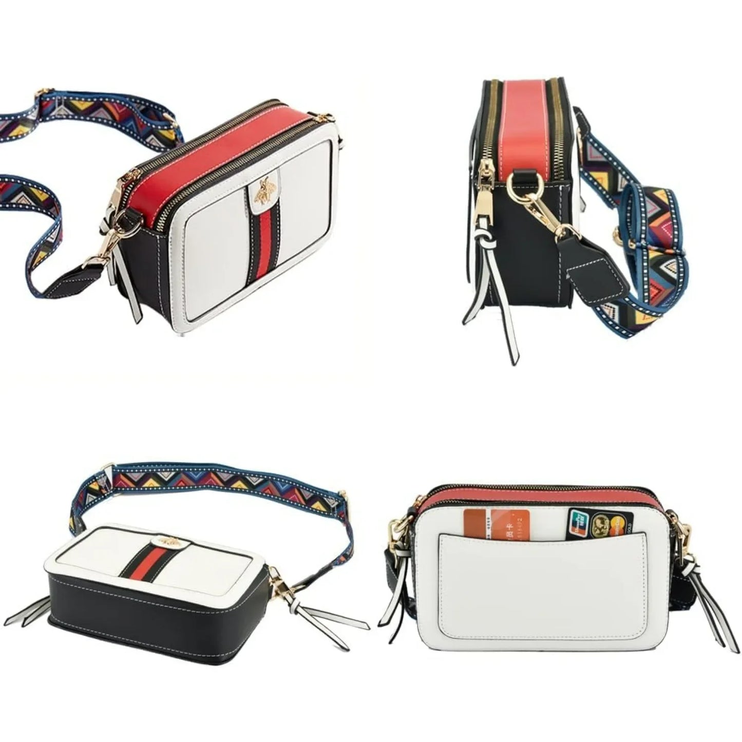 Luxury  Bags Small Bee Crossbody Purse for Women