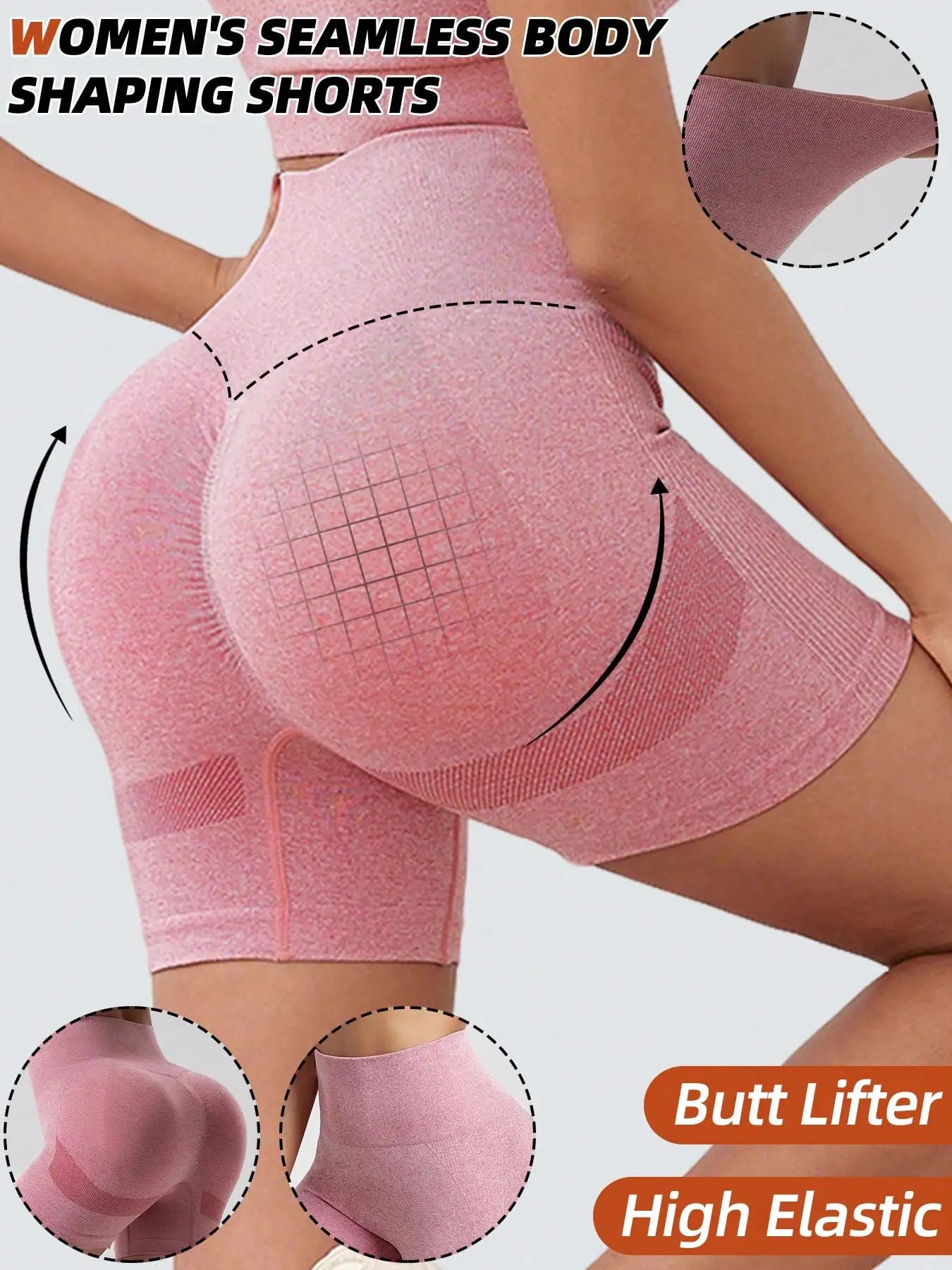 Women Cycling Jogging Fitness High Waist Push Up Gym Shorts Leggings Women Yoga Clothing Women Sports Shorts