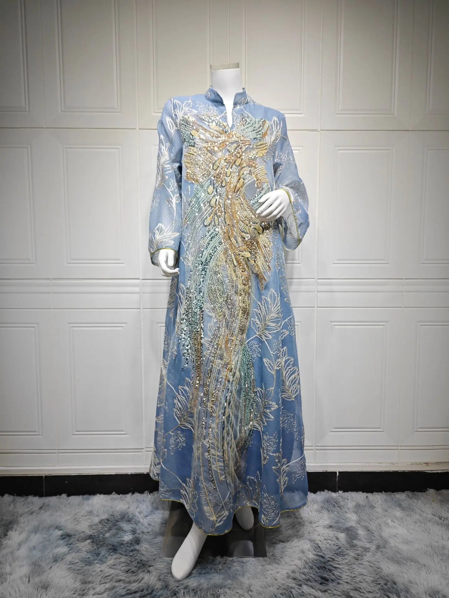 Abaya Dubai Luxury Evening Dress Woman