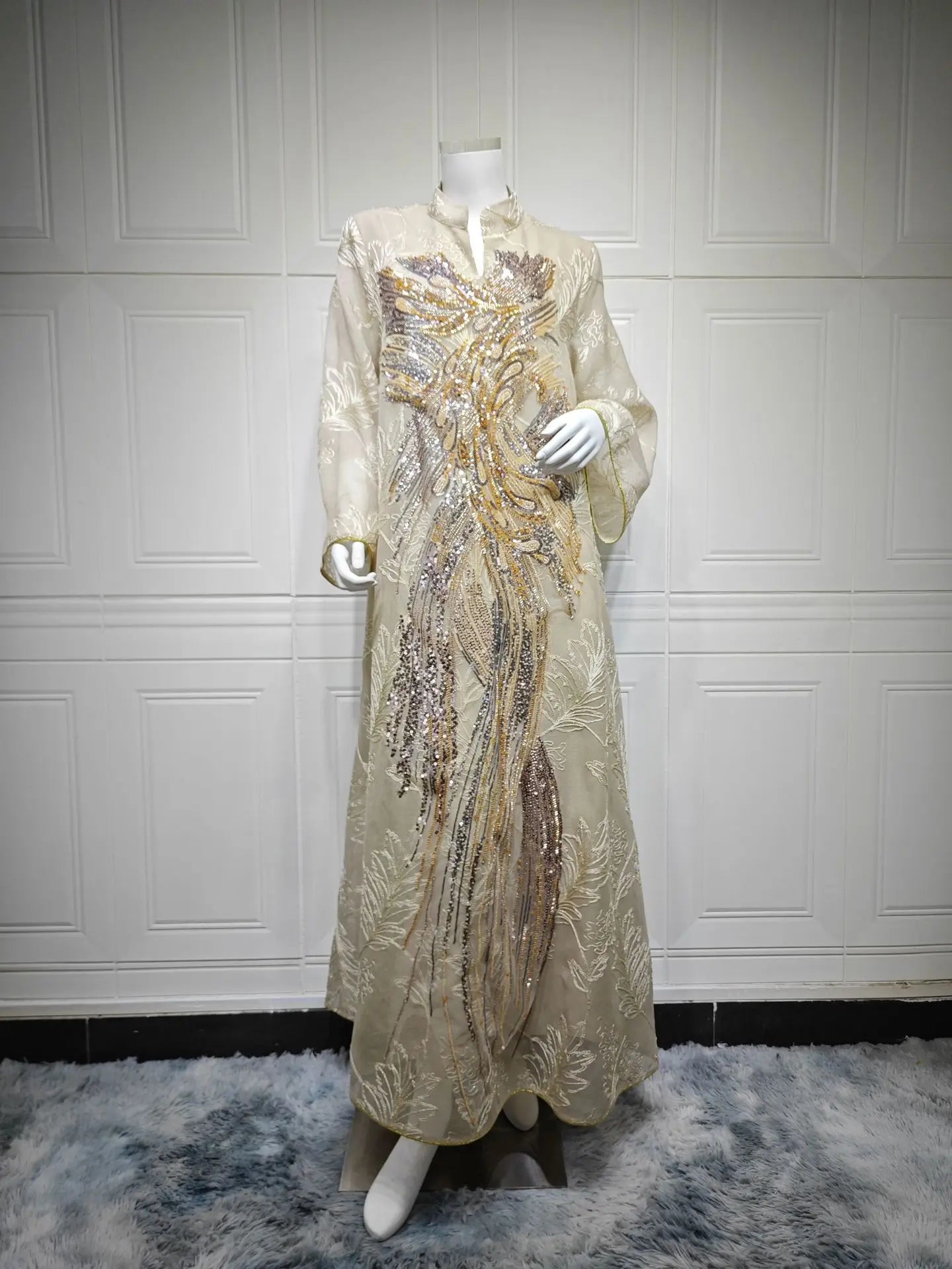 Abaya Dubai Luxury Evening Dress Woman