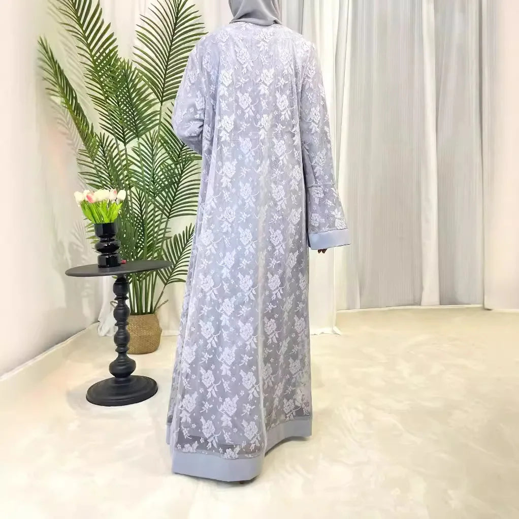 Women's Islamic Traditional Clothing Arab Dress Kaftan Abaya Robe Robe