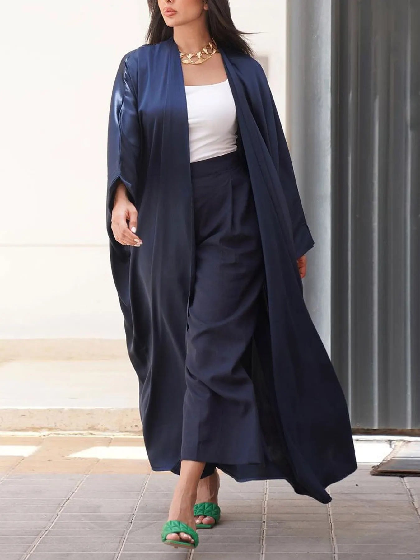 Dubai Arab Party Abaya Cardigan Robe Corban