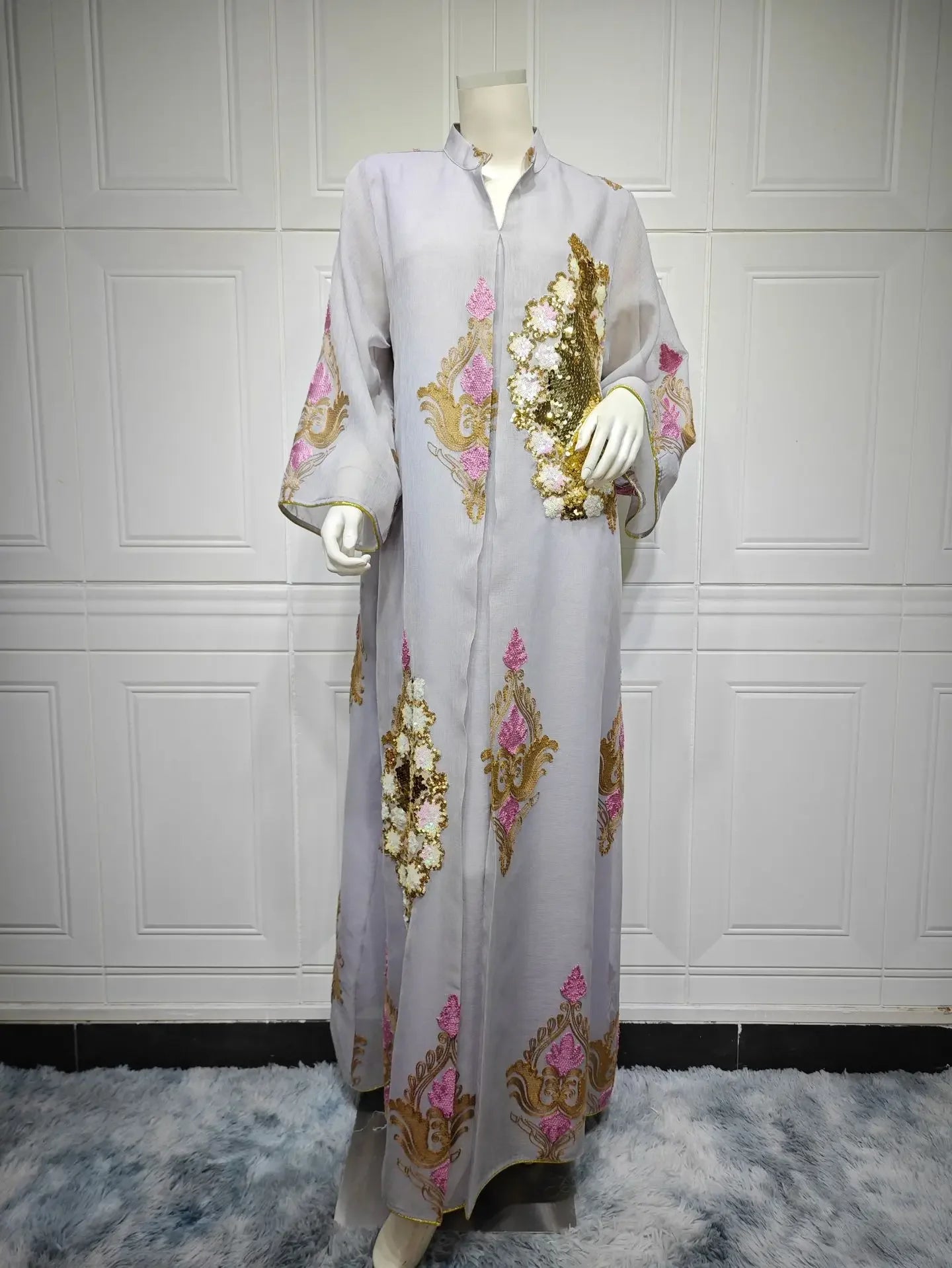 Abaya Dress for Women  Dubai Muslim Moroccan Caftan Party Clothes Eid