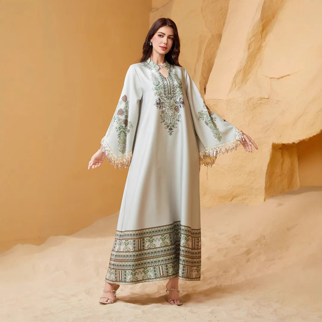 Abaya Women Muslim Kaftan Party Dresses PARIS COLLECTION