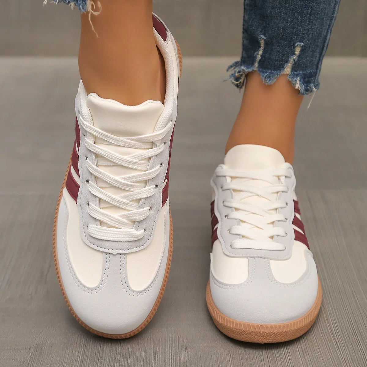 Sneakers  Comfortable Slip on Soft Female in found today