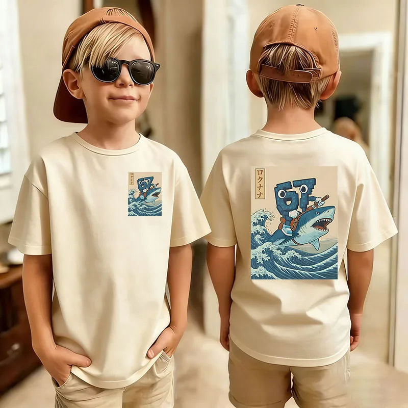 t T-Shirt Boy/Girl Summer Short Sleeved Kids Tshirt Top Fan Gifts