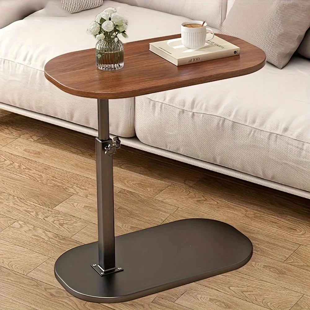 Adjustable Flip-top Laptop Desk Multi-angle Tilting Panel Height Adjustable Folding Portable Standing Side Table for Home Office