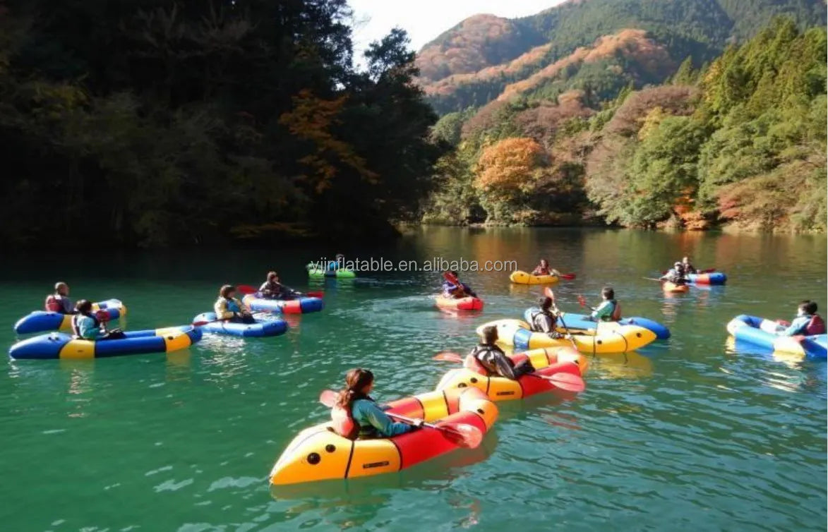 High Quality Factory Customize Rafting Boat Drifting Boat Packfafting Adventure Rafting Inflatable Packraft