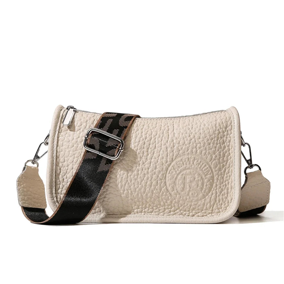 100% Genuine Leather Cowhide Women's Shoulder Bags Ladies Handbags Crossbody Bag Top Quality Commuting Messenger Bag Sac A Main