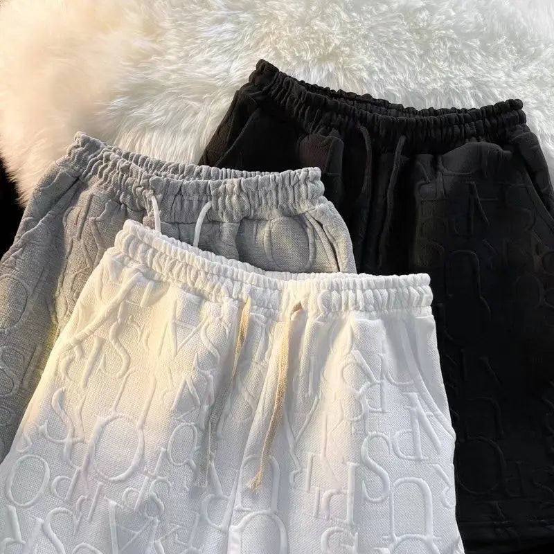 Waffle Casual Shorts Men