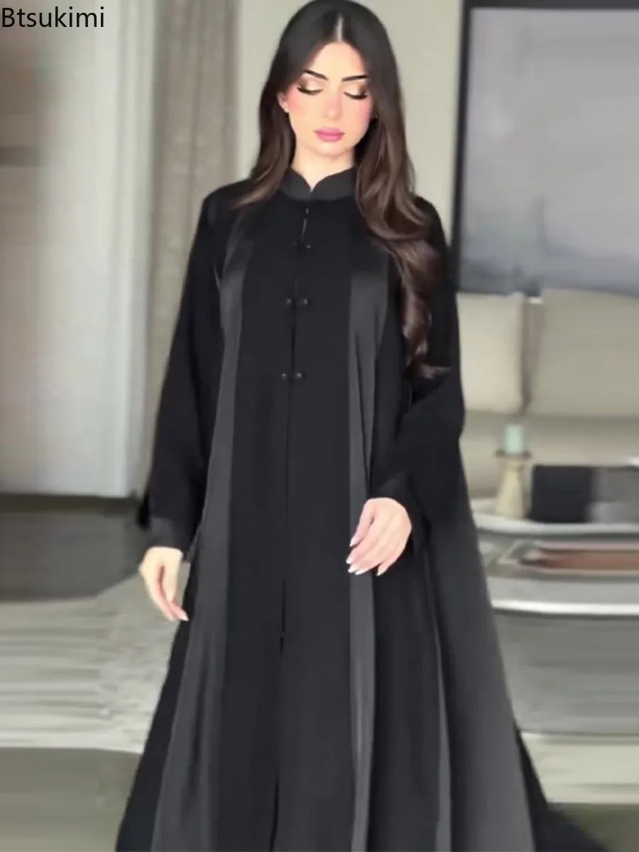 Abaya Women Elegant Vestidos Largos Party Long Dresses
