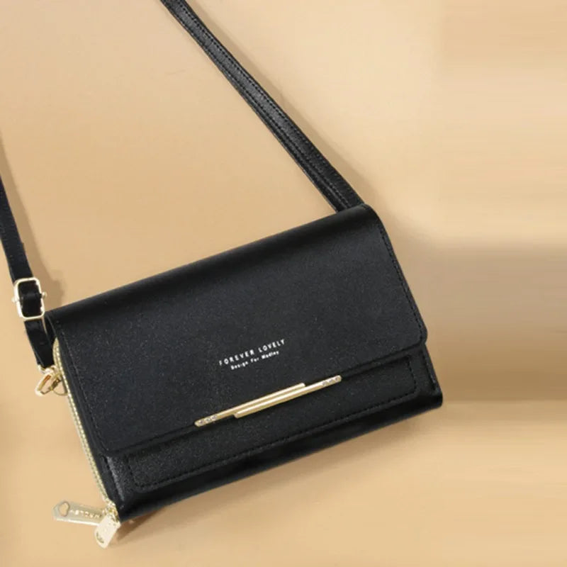 Women's Wallet  Handbag Multi Card Large Capacity Casual Shoulder Bag Mobile Phone Packet Fashion New Style