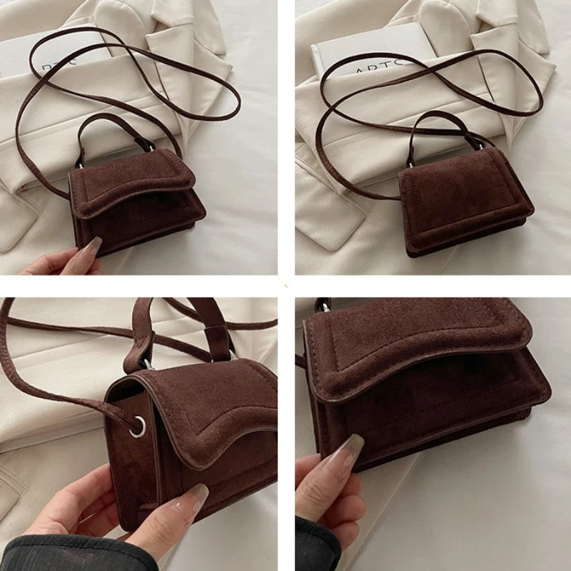 Fashion Mini Crossbody Bag for Women High Quality Small Handbags and Purses Autumn Winter New Trend Women's Shoulder Bag