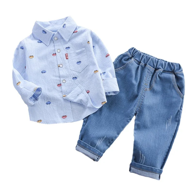 Shirt Pants 2Pcs/Sets Toddler Casual Costume Kids Tracksuits