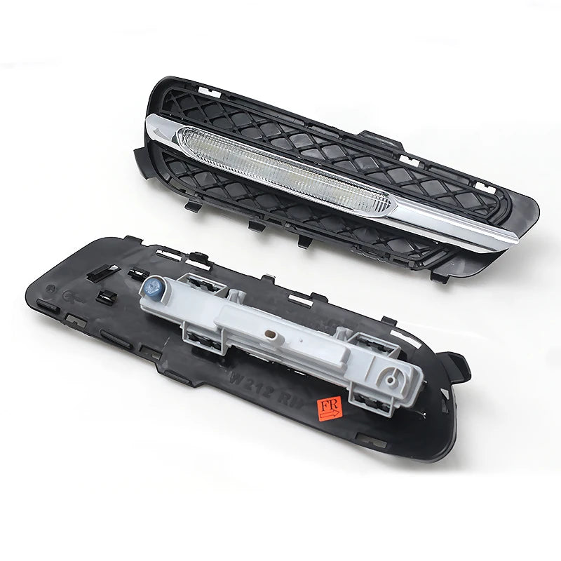 Car Front LED Daytime Running Lights DRL Fog Light For Mercedes Benz WE-CLASS W212 2009 2010 2011 2012 2128851574 2128851674