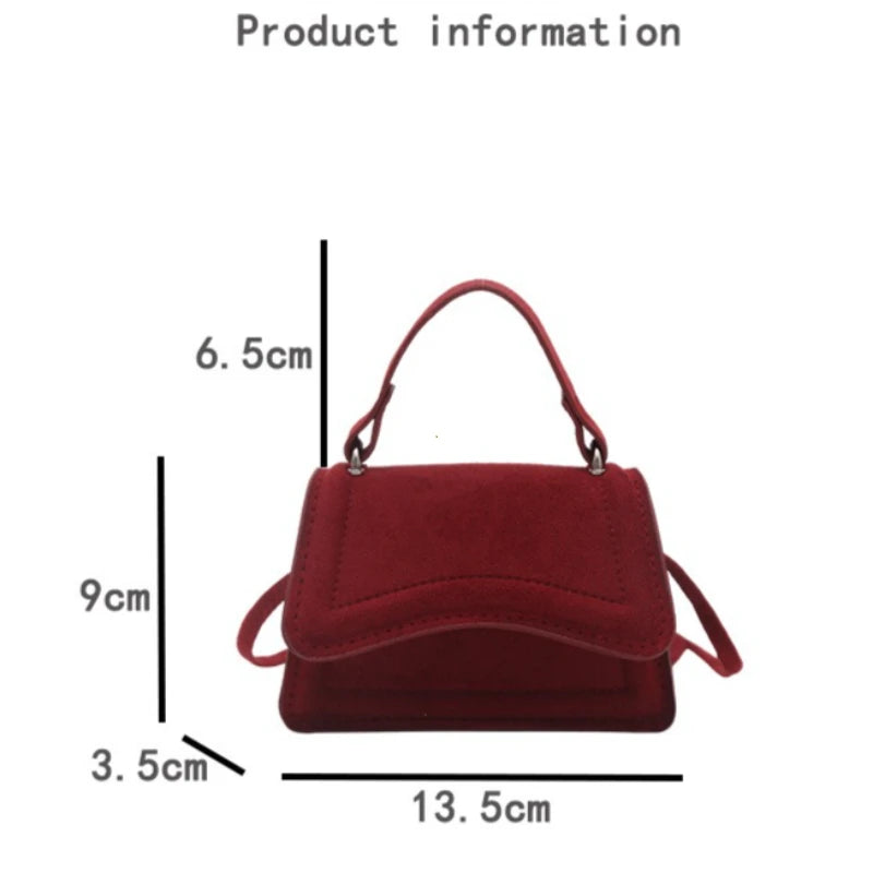 Fashion Mini Crossbody Bag for Women High Quality Small Handbags and Purses Autumn Winter New Trend Women's Shoulder Bag