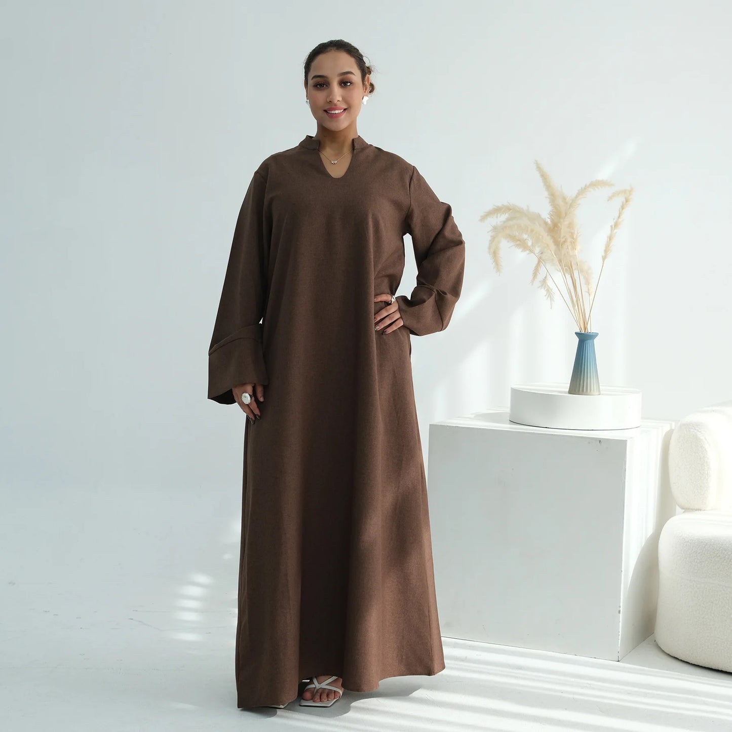 Women Muslim Maxi Dress  Dubai Arabic Abaya